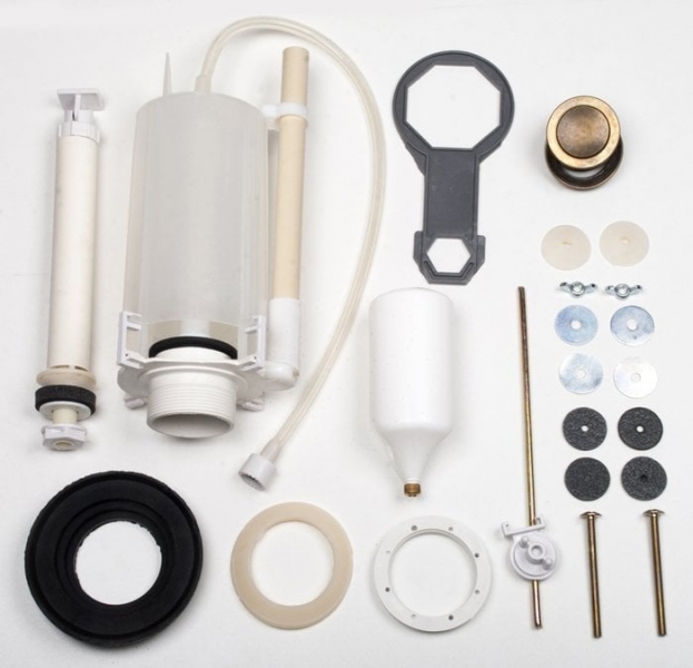 Механизм слива для унитаза-моноблока Tiffany World TWBR05oro