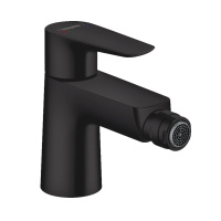 Смеситель для биде с донным клапаном Hansgrohe Talis E 71720670 черный матовый