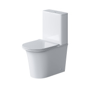 Унитаз напольный безободковый Grossman Galaxy GR-4469S с сиденьем микролифт