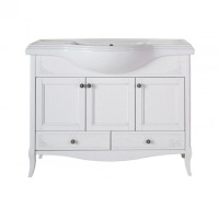 Тумба под раковину ASB-Woodline   Салерно 105 9697 (белый)