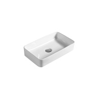 Раковина накладная (46х23) SantiLine SL-1100