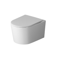 Унитаз подвесной безободковый Grossman  GR-4499SQ с сиденьем микролифт