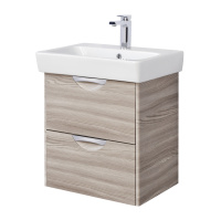 Тумба с раковиной Aquaton Сильва 60 1A2118K1SIW60