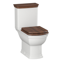Унитаз-компакт напольный Opadiris Риспекто OS239724N сиденье светлый орех, крышка бачка светлый орех