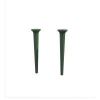 Комплект ножек для тумбы и пенала Cezares Idra 40445 43 см, Verde opaco