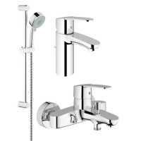 Набор для ванной комнаты 3 в 1 Grohe Eurostyle Cosmopolitan 116941 Набор для ванной комнаты 3 в 1 Grohe Eurostyle Cosmopolitan 116941