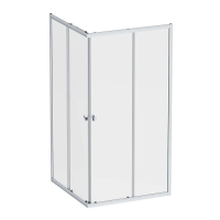 Душевой уголок (100х100) Am.Pm Sunny W87G-403-100100-MT хром матовый