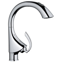 Смеситель однорычажный для мойки Grohe K4 33782 000 (33782000) хром