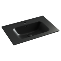 Раковина накладная (71х46,5) Sancos  Element CN7007MB