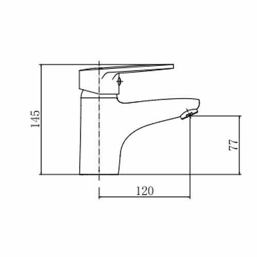 Смеситель для раковины с гигиенической лейкой  FASHUN A1268