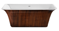 Акриловая ванна (160х77) Lagard EVORA Brown wood lgd-evr-bw Акриловая ванна (160х77) Lagard EVORA Brown wood lgd-evr-bw
