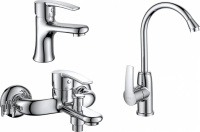 Комплект смесителей D&K Rhein.Valerius DA136212432SET