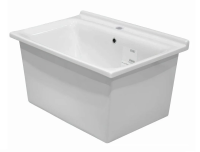 Хозяйственная раковина (60х60) Kerasan Aquadom 029201N*1 с 1 отверстием, белый