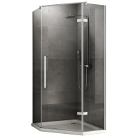 Душевой уголок (100х100) ABBER Ewiges Wasser AG05100 хром