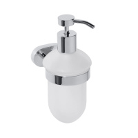 Настенный дозатор для жидкого мыла Bemeta Oval 118409011 Настенный дозатор для жидкого мыла Bemeta Oval 118409011