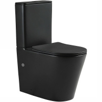 Унитаз напольный безободковый SantiLine SL-5026MB