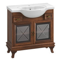 Тумба под раковину Opadiris Борджи 85  00-00006743 светлый орех (без раковины)