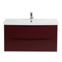 База под раковину подвесная BelBagno MARINO-CER-800-2C-SO-BRDL-P Bordo Lucido