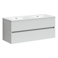 Тумба под раковину Sancos  Urban UR120-2W белый глянец