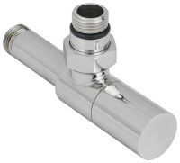 Вентиль Сунержа угловой цилиндр (G 1/2" НР х G 1/2" НР) 012-1400-1212 графит