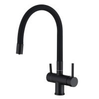 Смеситель для кухни EMAR ЕС - 3015 black Смеситель для кухни EMAR ЕС - 3015 black