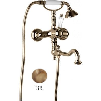 Смеситель для ванны с поворотным изливом Cezares Venezia VENEZIA-VDFM2-02-Bi