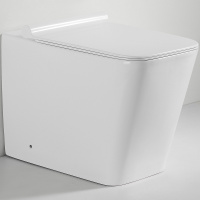 Унитаз приставной безободковый с сиденьем микролифт beWash Kraft BKFSR005560