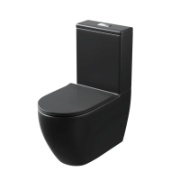 Унитаз напольный безободковый Grossman  GR-4446BMS с сиденьем микролифт