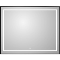 Зеркало (100х80) BelBagno SPC-KRAFT-1000-800-LED-TCH-WARM-NERO с подсветкой