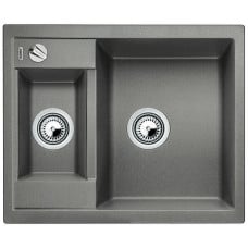 Мойка кухонная Blanco Metra 6 Silgranit PuraDur (алюметаллик), 516156