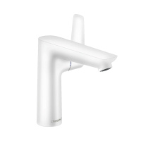 Смеситель для раковины с донным клапаном Hansgrohe Talis E 71754700 белый матовый