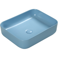 Раковина накладная (50х41) SantiLine SL-1051BL