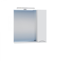 Зеркальный шкаф (70х72)  Санта Сатурн 70 700274