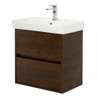 База под раковину Belbagno Neon 50 NEON-500-2C-SO-RS Rovere Scuro