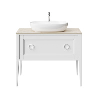 Тумба под раковину Kerama Marazzi Plaza Classic Neo PL.CN.100.1+1\WHT.M