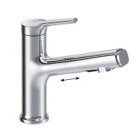 Смеситель для раковины с вытяжным изливом Am.Pm X-Joy F85B02900 хром