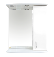 Зеркало-шкаф (62х72) Misty Астра 60 правый Э-Аст04060-01СвП