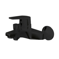 Смеситель для ванны с коротким изливом  Bravat Line, черный F65299BM-B-RUS