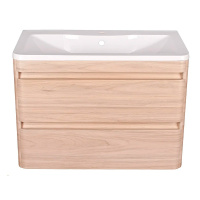 Тумба под раковину подвесная Style Line Атлантика ЛС-00000684 бежевый