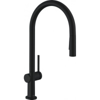 Смеситель для кухни Hansgrohe Talis M54 72842670, черный матовый