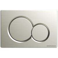 Клавиша смыва Ceramicanova Balance Square CN12-003BN брашированный никель