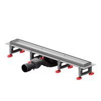 Душевой лоток с решеткой под плитку 60 см Am.Pm MasterFlow W01SC-U11-060-04SB хром матовый