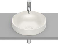 Раковина накладная (37х37) Roca Inspira round 32752R650 бежевый