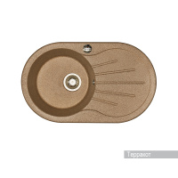 Кухонная мойка Aquaton Паола 1A714032PA270 терракот