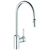 Смеситель для кухни с выдвижным изливом Kludi Bingo Star 428520578 Смеситель для кухни с выдвижным изливом Kludi Bingo Star 428520578