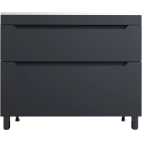 Тумба напольная без раковины 100 см Style Line Остин ЛС-00002400 графит матовый