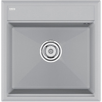 Кухонная мойка Paulmark  Stepia 50 PM115051-GRS серый дым