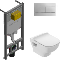 Комплект унитаза с инсталляцией Jacob Delafon Struktura E21741RU-00