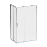 Душевой уголок (120х80) Am.Pm Gem W90G-403-120280-MT хром матовый