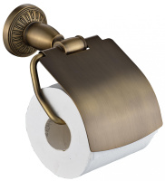 Держатель для туалетной бумаги с крышкой Savol S-006651C